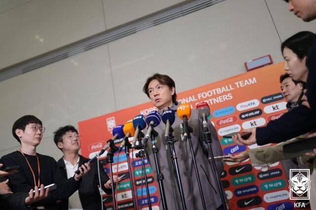 홍명보 감독./대한축구협회