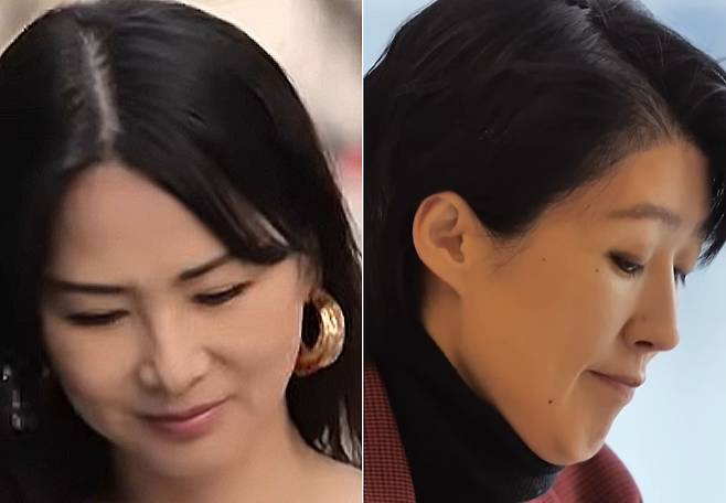 MBC 예능 ‘소라와 진경’을 통해 15년 만에 재회하는 모델 출신 방송인 이소라(왼쪽)와 홍진경. [MBC엔터테인먼트 유튜브 캡처]