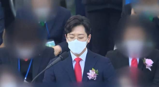 신천지 2인자로 정치권 로비를 수행했던 것으로 알려진 고동안 전 총무. 크리스천 노컷뉴스 유튜브 캡처