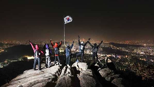 선유천 국기대.