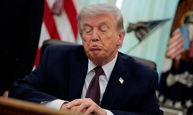 도널드 트럼프 미국 대통령. 로이터연합뉴스