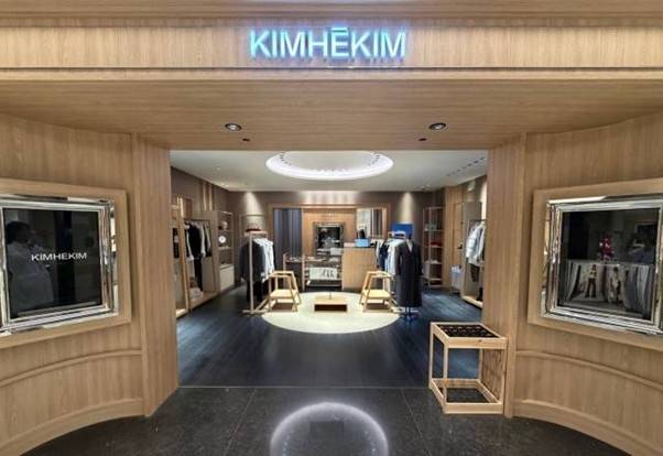신세계면세점의 패션 브랜드 김해김 매장 전경. 사진 제공=신세계면세점