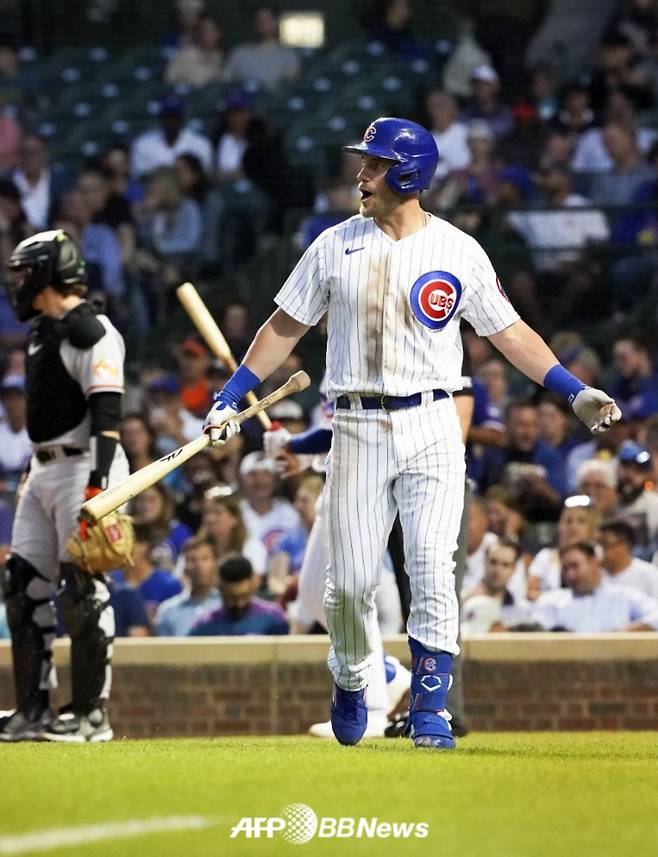 지난 2022년 시카고 컵스 시절, 위즈덤의 모습. /AFPBBNews=뉴스1
