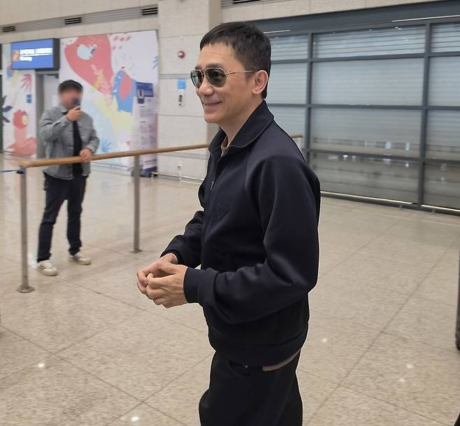 배우 양조위 내한