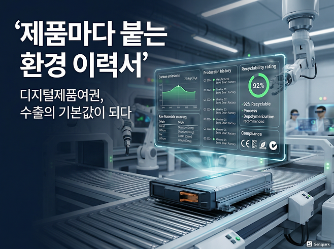 제품탄소발자국(Product Carbon Footprint, PCF)은 원재료 채굴부터 생산, 유통, 사용, 폐기까지 전 과정에서 발생하는 온실가스를 정량화한 지표다. (이미지=젠스파크로 생성)