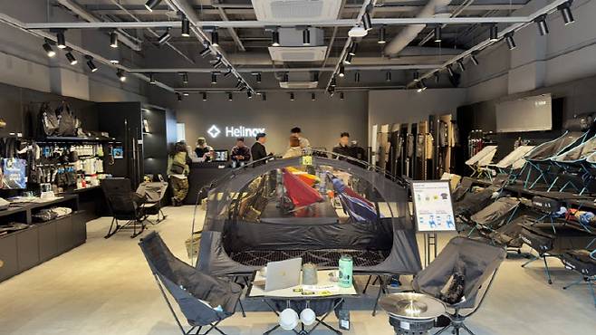 여주 프리미엄 아울렛 헬리녹스 매장 내부. (사진=신세계사이먼)