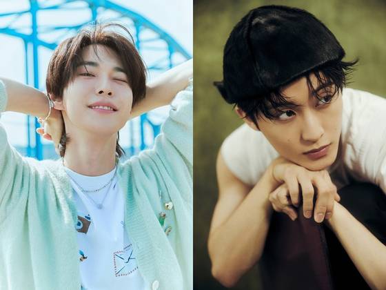 NCT 도영, 마크(왼쪽부터). SM엔터테인먼트 제공.