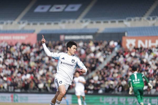 이동경. /사진=한국프로축구연맹