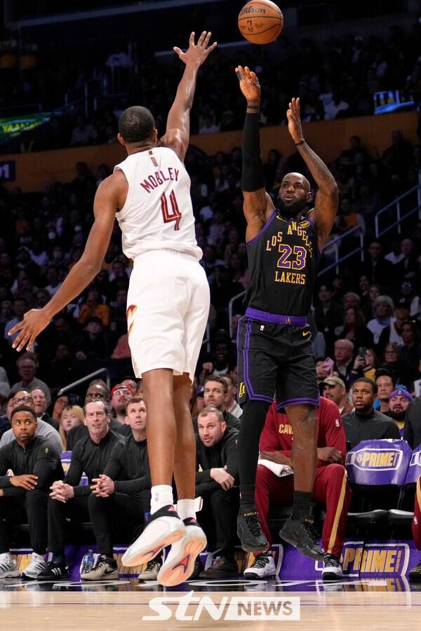 LA 레이커스 르브론 제임스. /사진=뉴시스(AP)