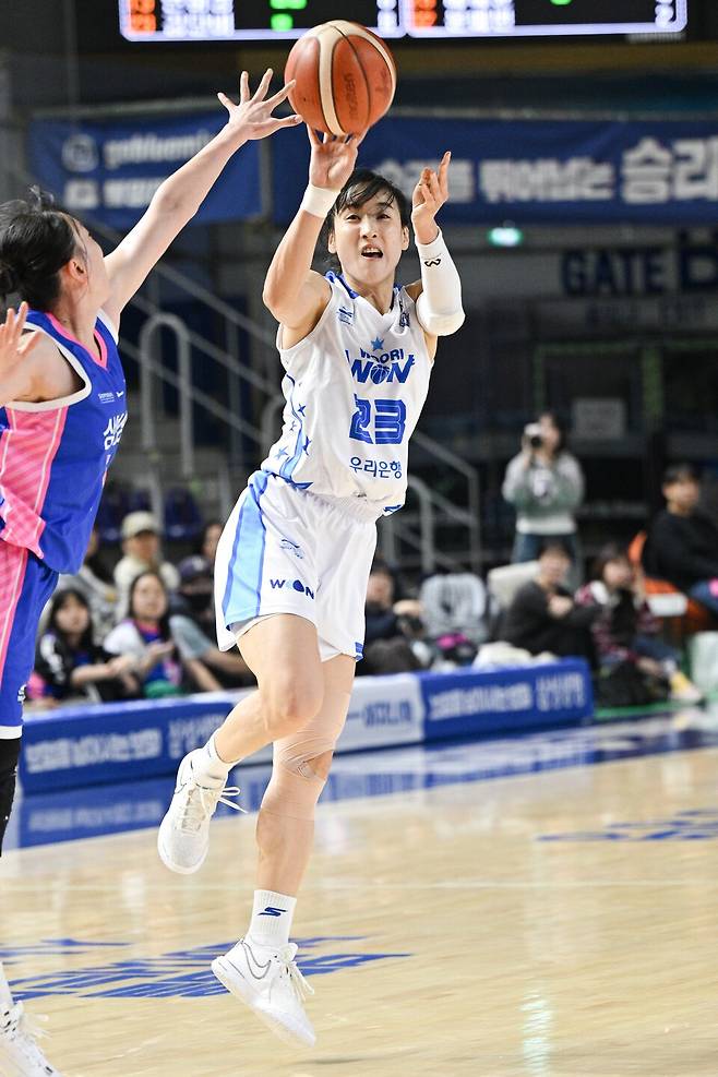 우리은행 김단비. /사진=WKBL