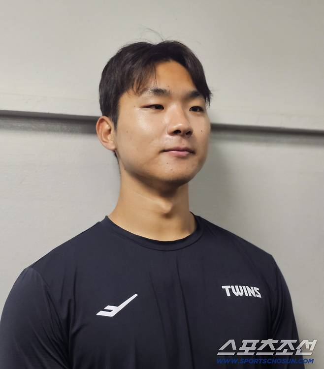 2일 잠실구장에서 인터뷰 하는 우강훈. 잠실=스포츠조선 정현석 기자 hschung@sportschosun.com