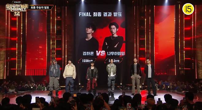 '쇼미더머니12' 최종 순위 김하온 1위 우승자