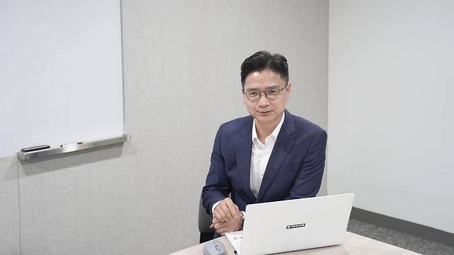 김민철 애큐온캐피탈 ESG경영팀장이 지난 1일 서울 영등포구 애큐온캐피탈 본사에서 데일리안과 인터뷰를 진행하고 있다.ⓒ애큐온캐피탈 제공