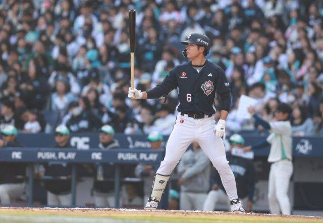 시즌 첫 선발 기회를 잡은 오명진./두산 베어스