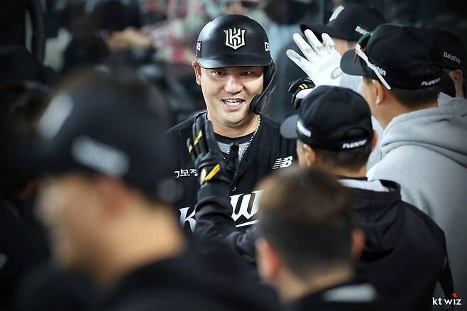 ▲ 장성우 ⓒKT 위즈