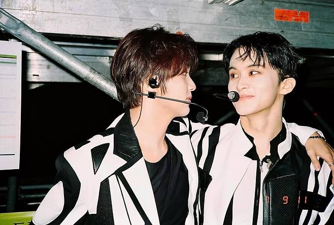 ▲ NCT 멤버 해찬이 마크에게 마지막 인사를 남긴 듯한 게시물을 남겼다. 출처|해찬 인스타그램