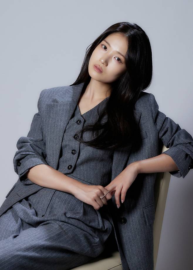 영화 '살목지'(감독 이상민)의 주연배우 김혜윤이 2일 진행된 라운드 인터뷰를 위해 포즈를 취하고 있다. /사진제공=쇼박스 2026.04.02 /사진=이동훈 photoguy@