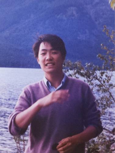 조지타운 대학교 재학시절 김진우 박사 [본인 제공]