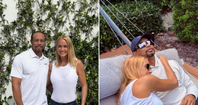 도널드 프럼프 미국 대통령의 전 며느리 버네사 트럼프와 ‘골프 황제’ 타이거 우즈. [Fox 뉴스 홈페이지 캡처]