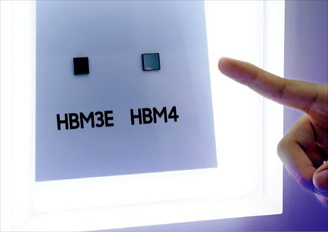 삼성전자 HBM 반도체. <사진=이솔 기자>
