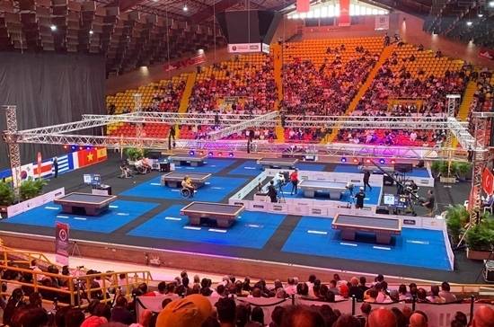 오는 6일(현지시간) 올해 첫 3쿠션월드컵이 열리는 콜롬비아 보고타는 해발 2600m에 위치한 도시다. 때문에 이 대회에 출전하는 한국선수들은 왕복 50시간의 힘든 여정 외에 산소부족에 따른 심한 두통으로 정상적인 컨디션 유지에 어려움을 겪는다. 사진은 2024년 대회 모습. (사진=차명종 선수)