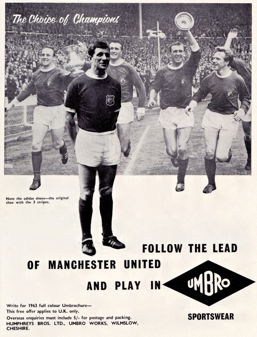 1960년대 엄브로 광고