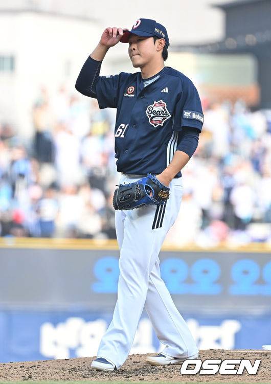 [OSEN=창원, 이석우 기자] 두산 베어스 최원준 164 2026.03.28 / foto0307@osen.co.kr