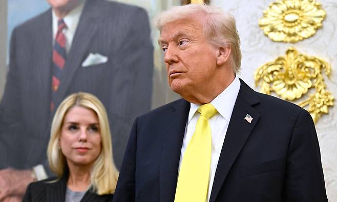 도널드 트럼프 미국 대통령. AP연합