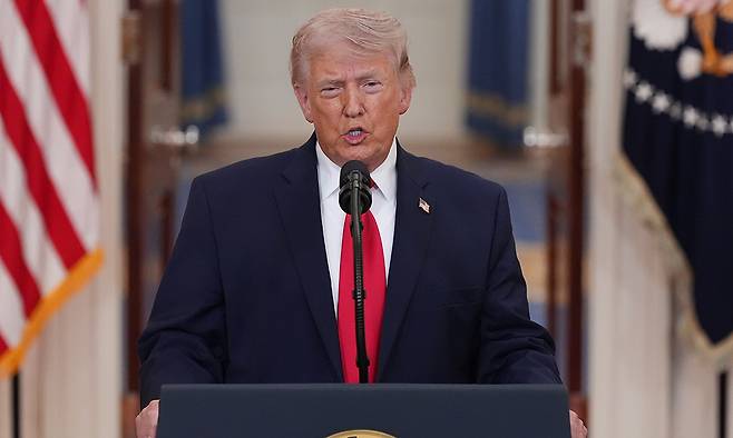 도널드 트럼프 미국 대통령. AP연합뉴스