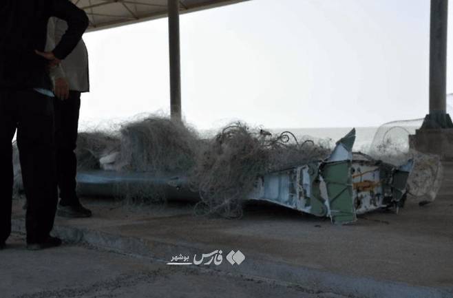 4일(현지시간) 이란 이슬람혁명수비대(IRGC)는 대공 방어부대가 2대의 MQ-9 드론을 격추했다고 주장했다. 2026.4.4 파르스통신 자료