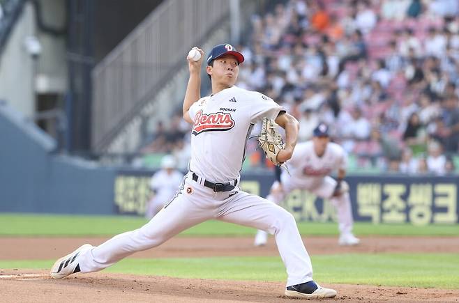 ▲ 두산 베어스 최민석 ⓒ 두산 베어스