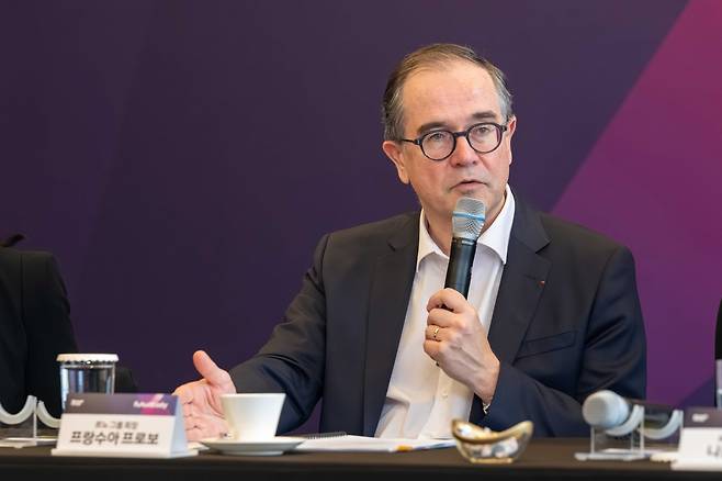 프랑수아 프로보 르노그룹 회장 겸 최고경영자(CEO). 한국자동차기자협회 제공