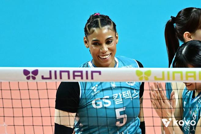 GS칼텍스 지젤 실바. 한국배구연맹 제공