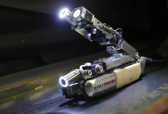 후쿠시마 원전사고 현장에 투입된 탐사로봇 ‘스콜피온’. 해당 로봇은 높은 방사선량에 회로 고장으로 멈춰섰다. [도쿄전력]