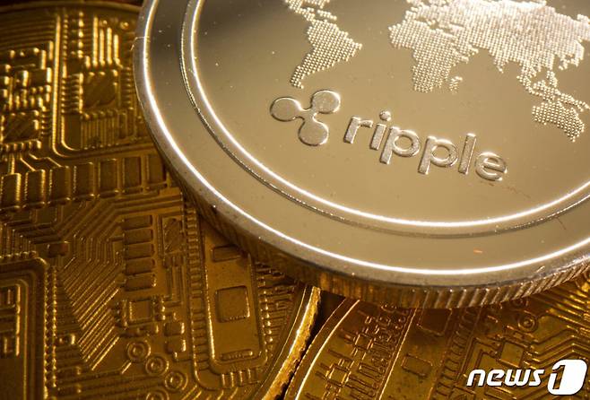 암호화폐 리플 시각물. ⓒ 로이터=뉴스1