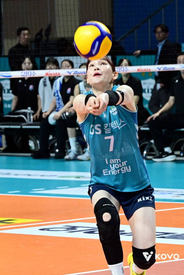 GS칼텍스의 레전드 안혜진./KOVO