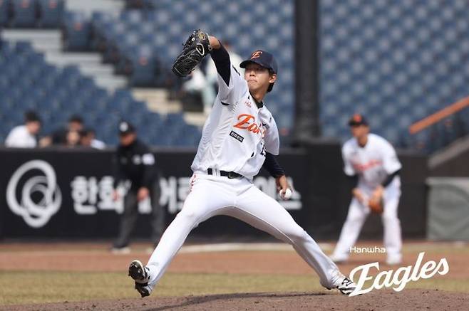 [서울=뉴시스] 프로야구 한화 이글스의 황준서. (사진 = 한화 이글스 제공) *재판매 및 DB 금지