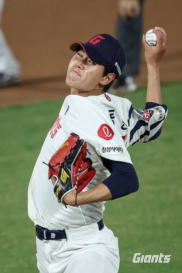 ▲ 신동건 ⓒ롯데 자이언츠