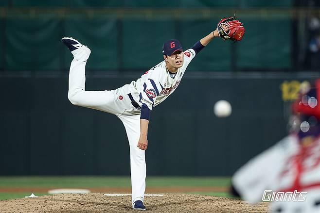 ▲ 신동건 ⓒ롯데 자이언츠