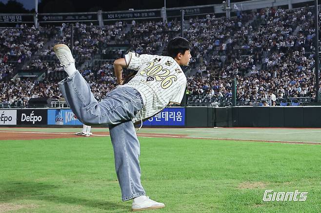 ▲ 신동건 ⓒ롯데 자이언츠