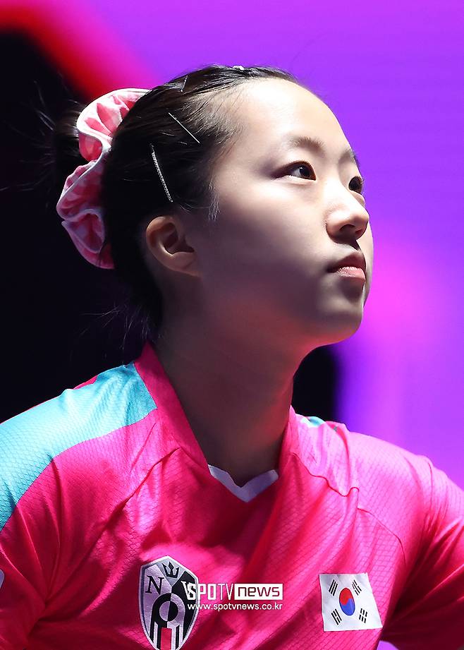 ▲ 신유빈 ⓒ곽혜미 기자