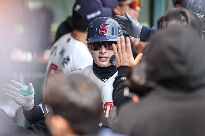 ▲ 윤동희 ⓒ롯데 자이언츠