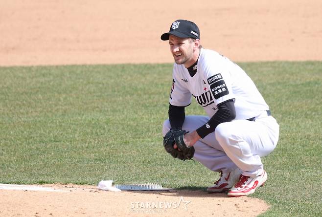 KT 외국인 투수 케일럽 보쉴리. /사진=김진경 대기자