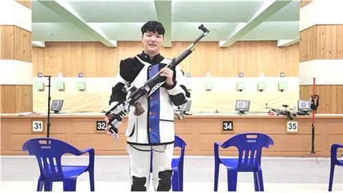 창원특례시청 신민기 [대한사격연맹 제공. 재판매 및 DB 금지]