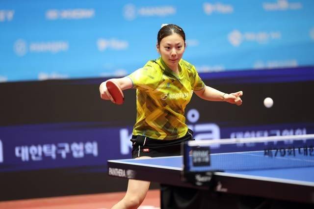 대한항공의 박가현 경기 장면 [대한탁구협회 제공. 재판매 및 DB 금지]