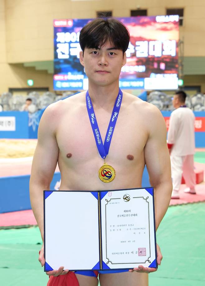 기장갈매기씨름단 이승호 [대한씨름협회 제공. 재판매 및 DB 금지]