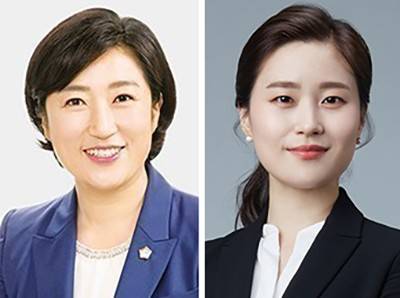 신수정(左), 정다은