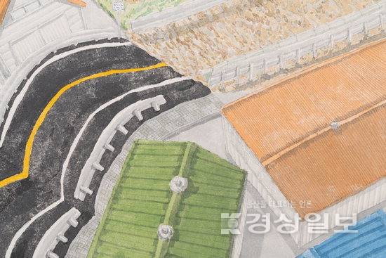 ▲ 박준우 '포장, 비포장 도로'.