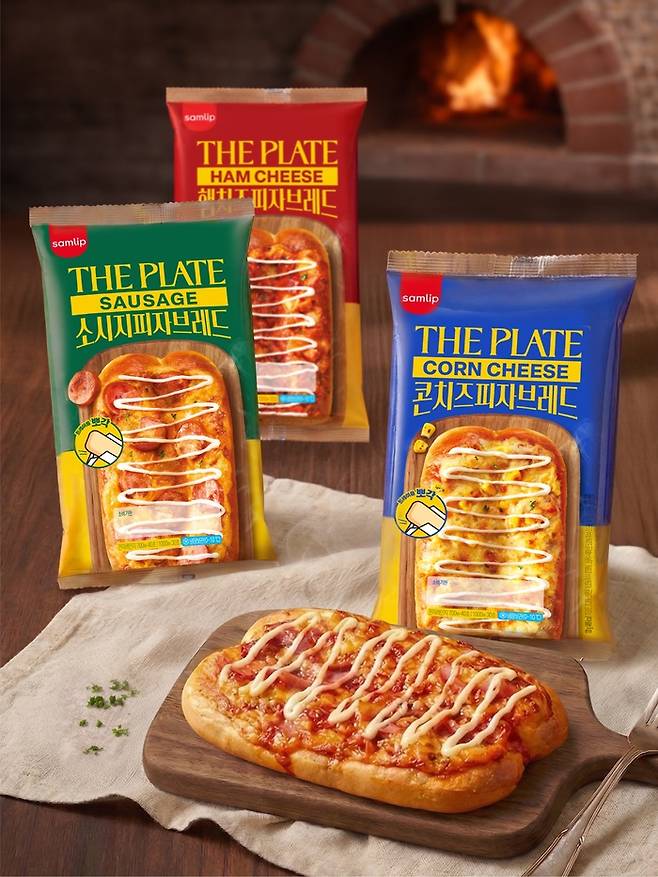 삼립 식사대용 조리빵 3종./사진=삼립