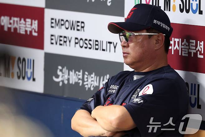 김태형 롯데 자이언츠 감독. ⓒ 뉴스1 김성진 기자